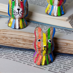 Stripy Pocket Rabbit-Siesta Crafts