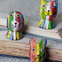 Stripy Pocket Puppy-Siesta Crafts