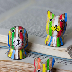 Stripy Pocket Cat-Siesta Crafts
