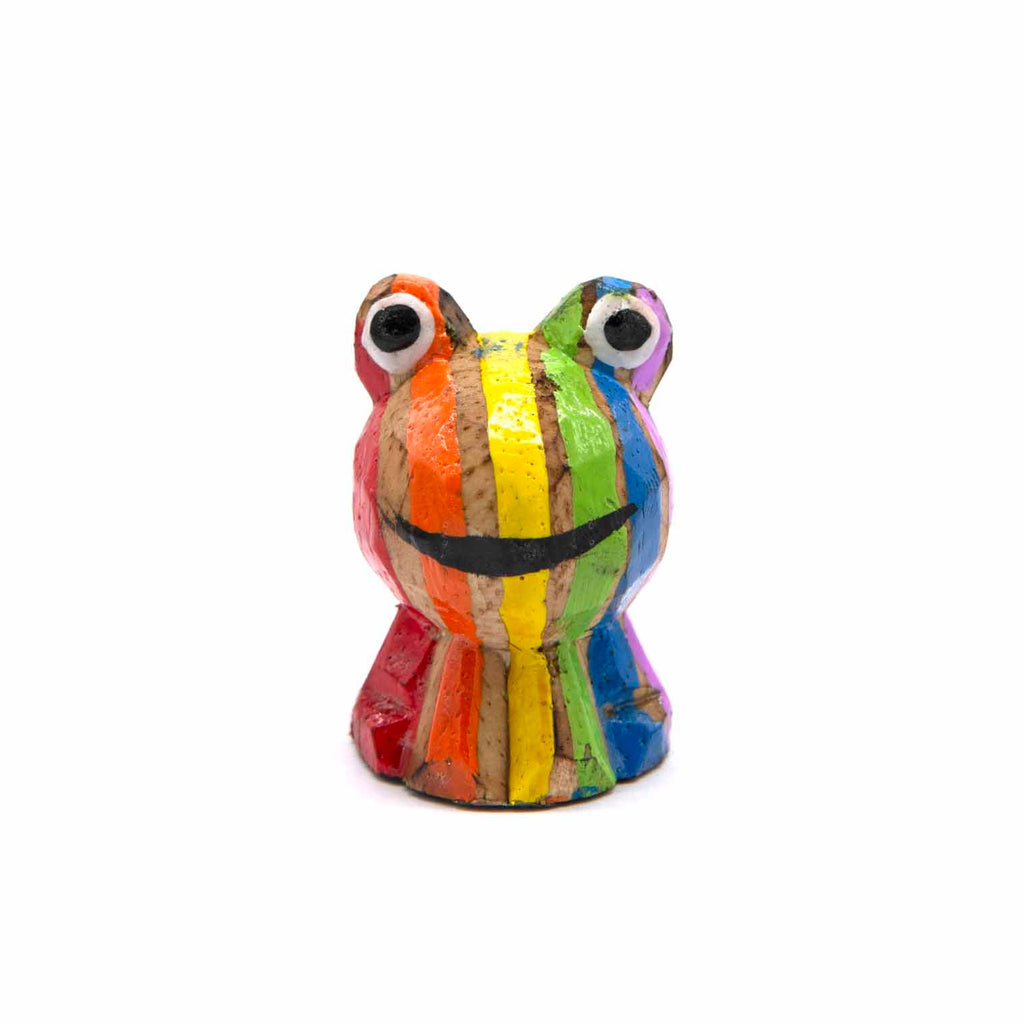 Stripy Pocket Frog-Siesta Crafts