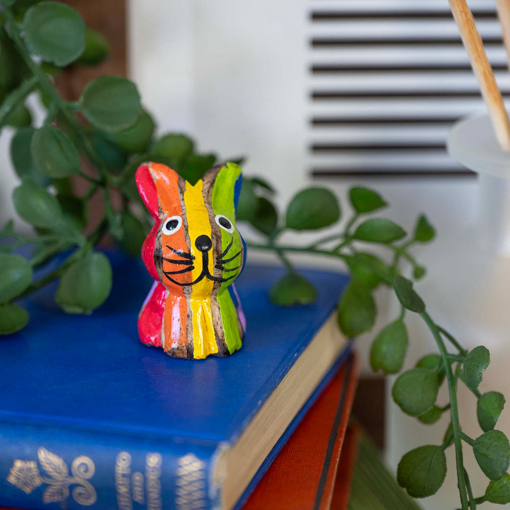 Stripy Pocket Rabbit-Siesta Crafts