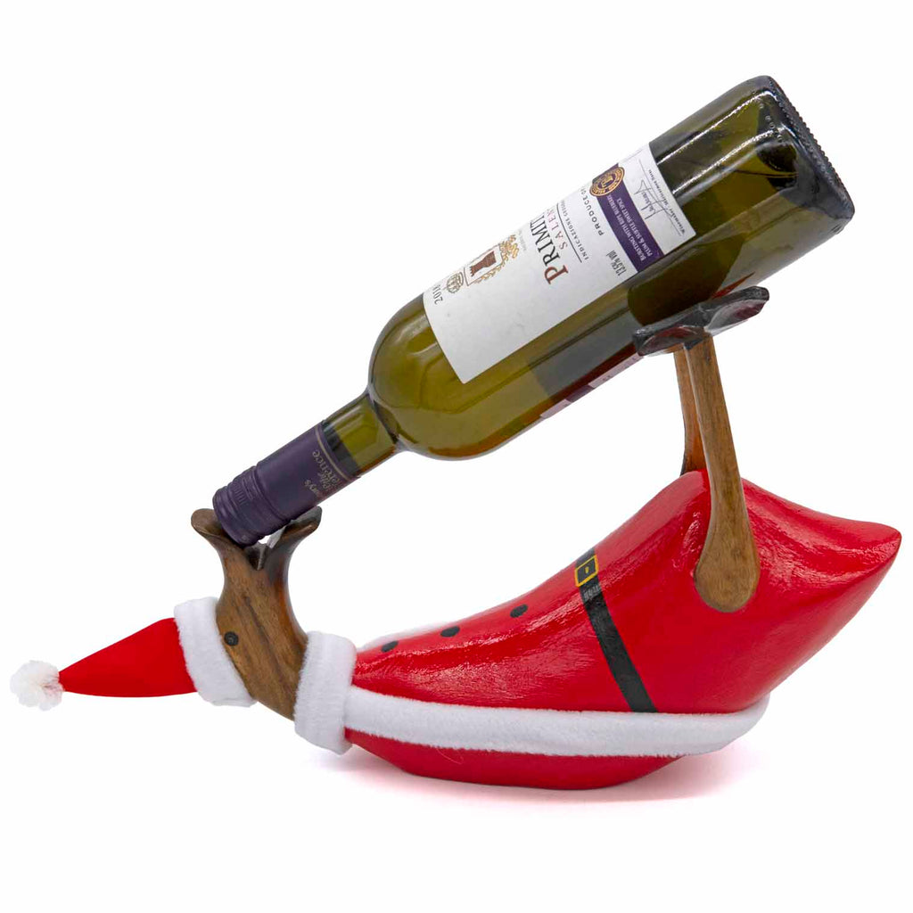 Santa Duck Bottle Holder-Siesta Crafts