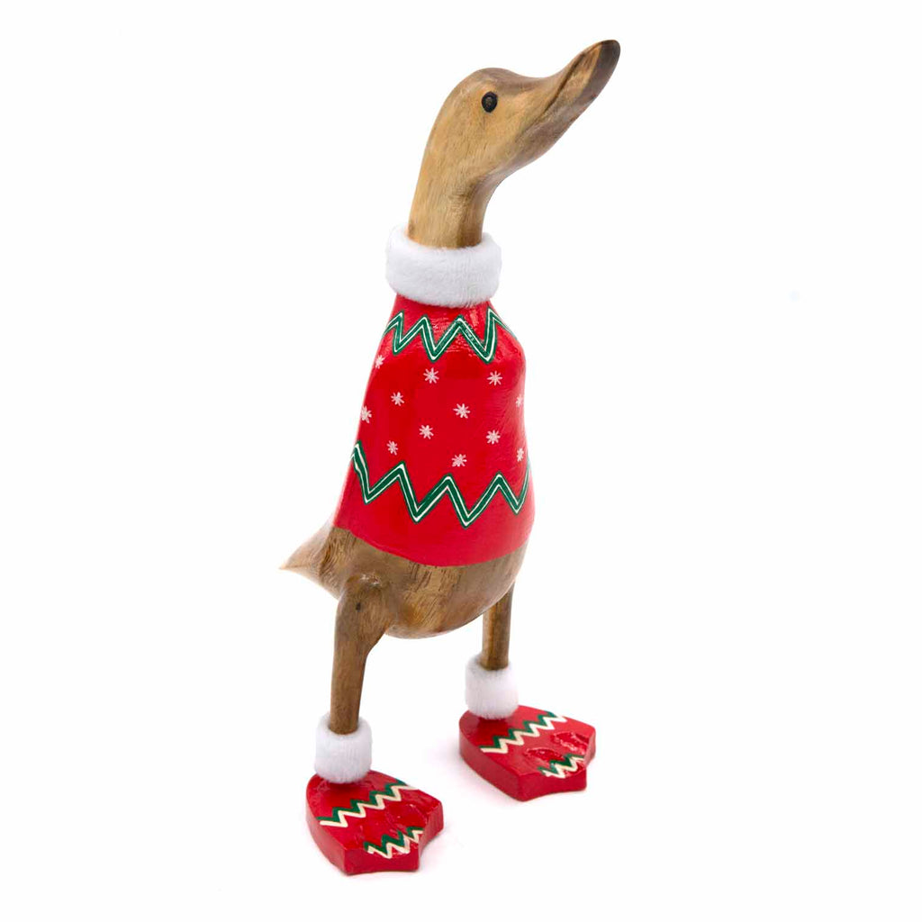 Christmas Jumper Duck-Siesta Crafts