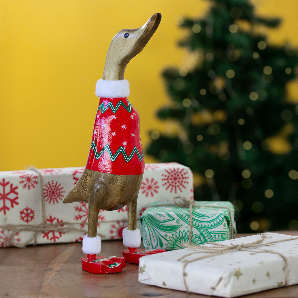 Christmas Jumper Duck-Siesta Crafts