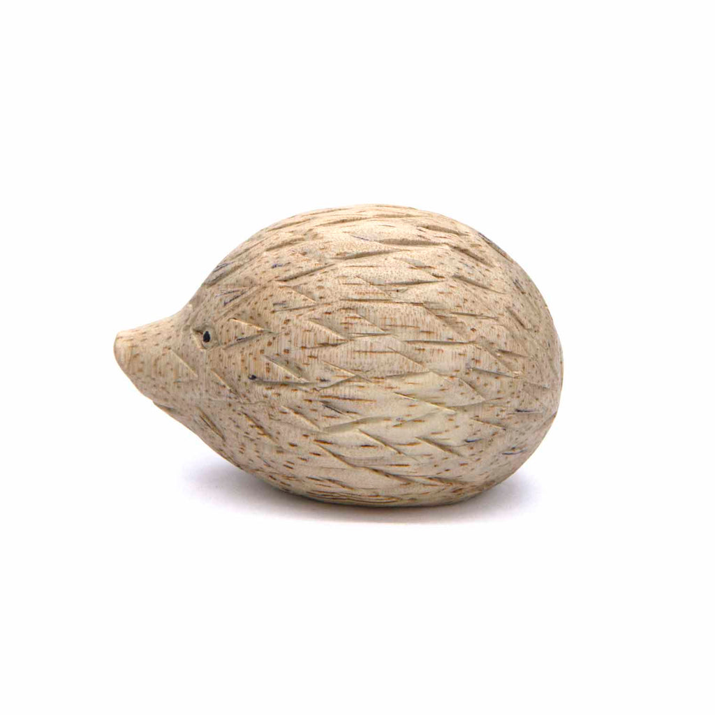 Mini Hedgehog Woodcarving-Siesta Crafts