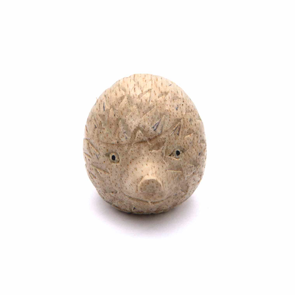 Mini Hedgehog Woodcarving-Siesta Crafts