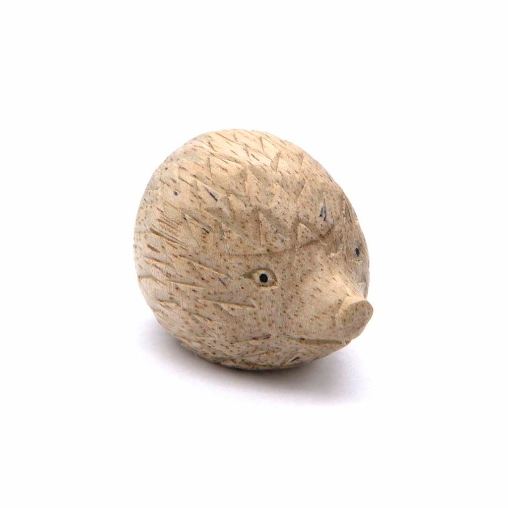 Mini Hedgehog Woodcarving-Siesta Crafts