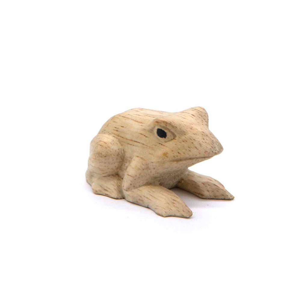Mini Frog Woodcarving-Siesta Crafts