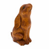 Moon Gazing Hare Woodcarving - Medium-Siesta Crafts