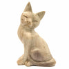 Sitting Cat Woodcarving-Siesta Crafts
