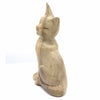 Sitting Cat Woodcarving-Siesta Crafts