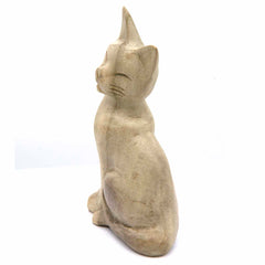 Sitting Cat Woodcarving-Siesta Crafts