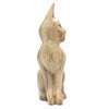 Sitting Cat Woodcarving-Siesta Crafts