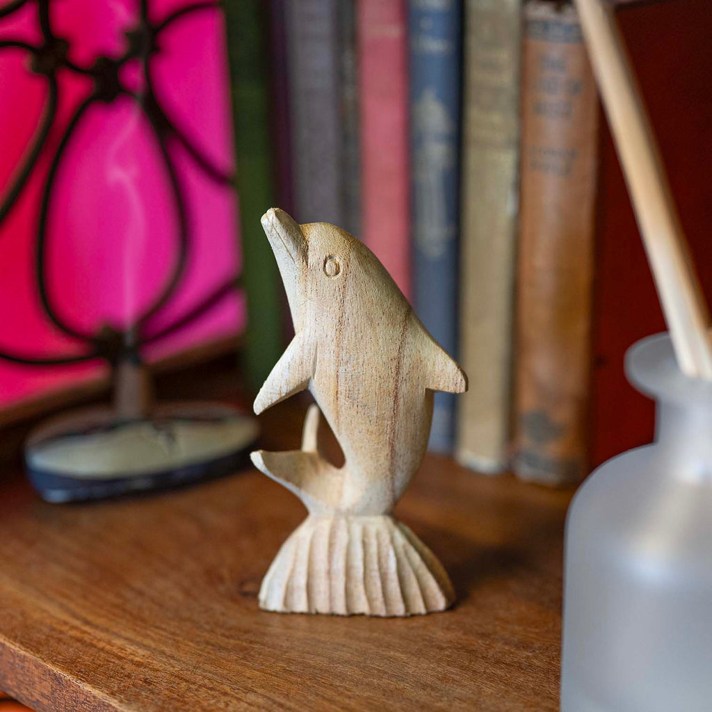 Dolphin Woodcarving