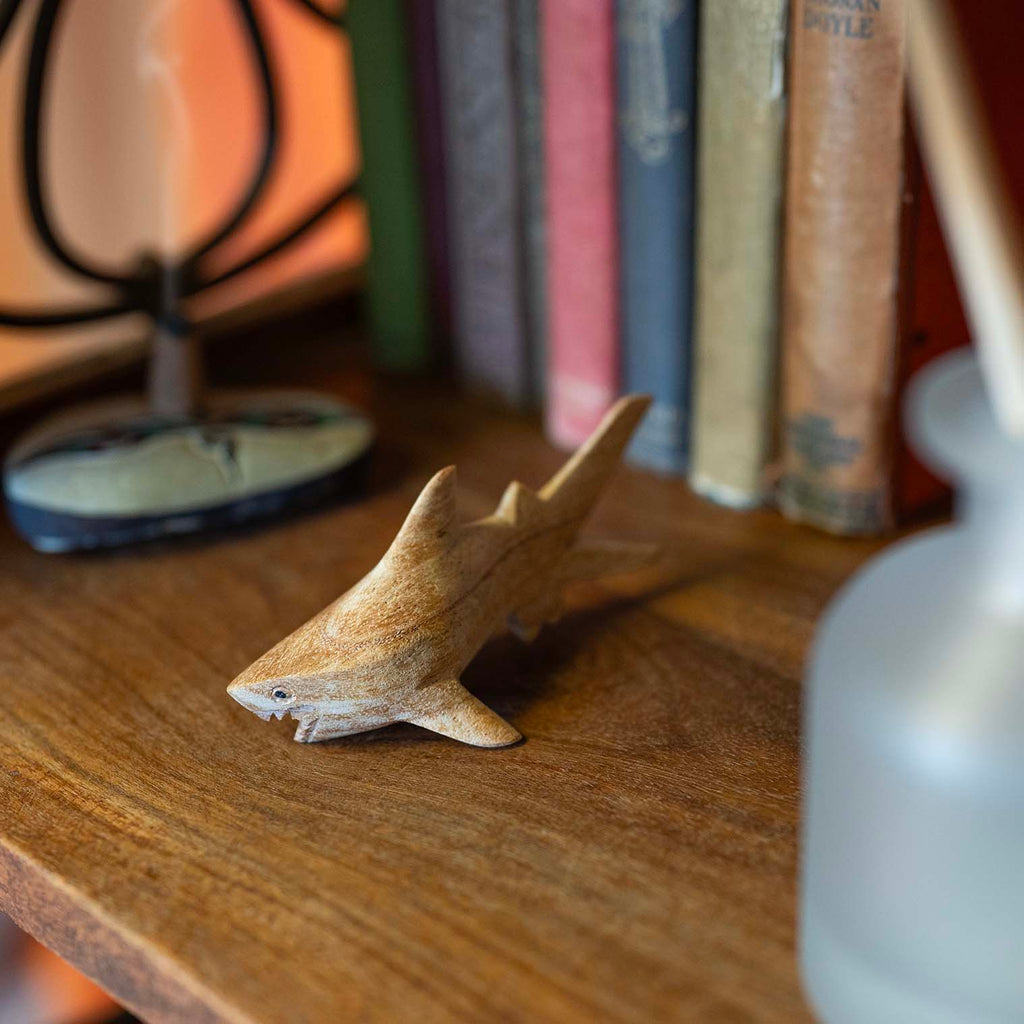 Shark Woodcarving