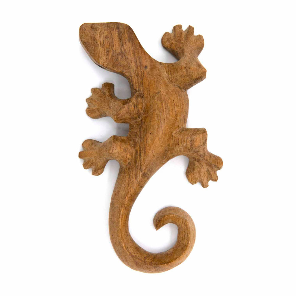 Gecko Woodcarving-Siesta Crafts