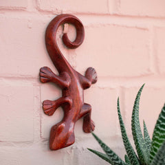 Gecko Woodcarving-Siesta Crafts
