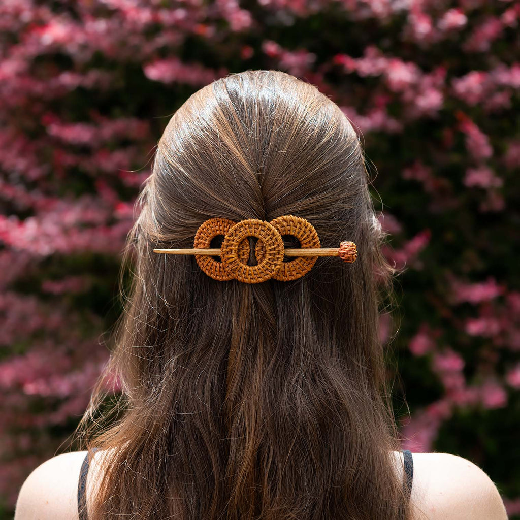 Rattan Hairslide-Siesta Crafts
