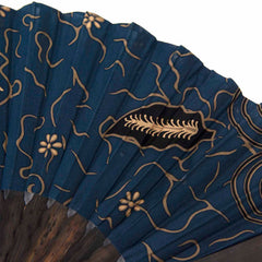 Ten Large Balinese Batik Fans-Siesta Crafts