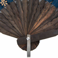 Ten Large Balinese Batik Fans-Siesta Crafts