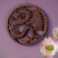Ornate Dragon Plaque