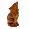 Howling Wolf Woodcarving Medium-Siesta Crafts