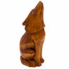 Howling Wolf Woodcarving Large-Siesta Crafts