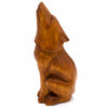 Howling Wolf Woodcarving Large-Siesta Crafts