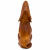 Howling Wolf Woodcarving Large-Siesta Crafts
