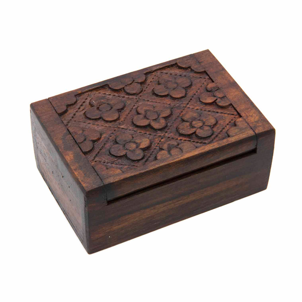 Mini Carved Box-Siesta Crafts