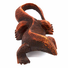Komodo Dragon Woodcarving-Siesta Crafts