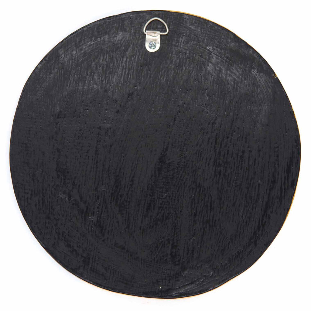 Black and Gold Moon Plaque-Siesta Crafts