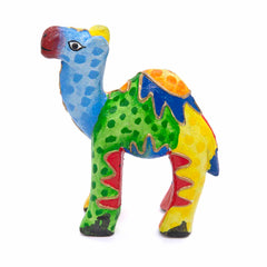 Psychedelic Camel Woodcarving-Siesta Crafts