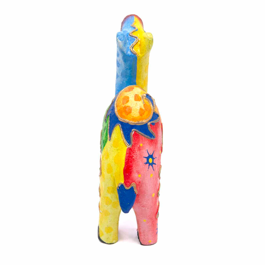 Psychedelic Camel Woodcarving-Siesta Crafts