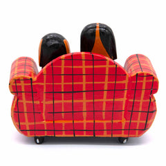 Dogs on a Sofa Woodcarving-Siesta Crafts