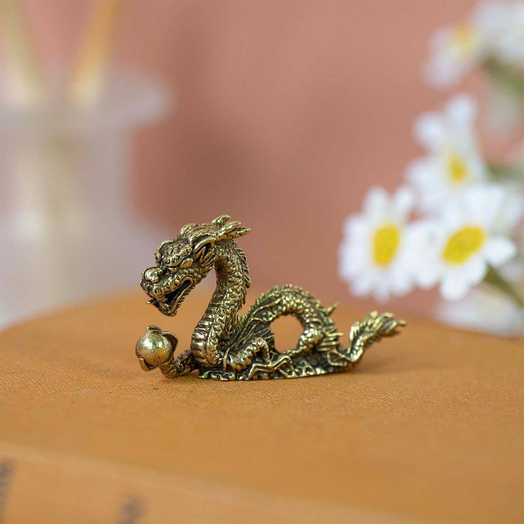 Mini Brass Dragon