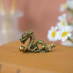 Mini Brass Dragon