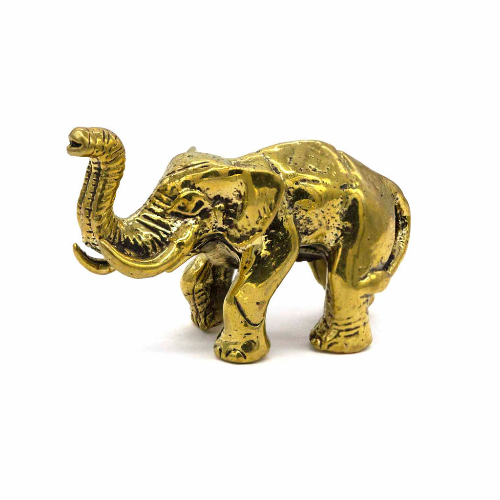 Mini Brass Elephant-Siesta Crafts