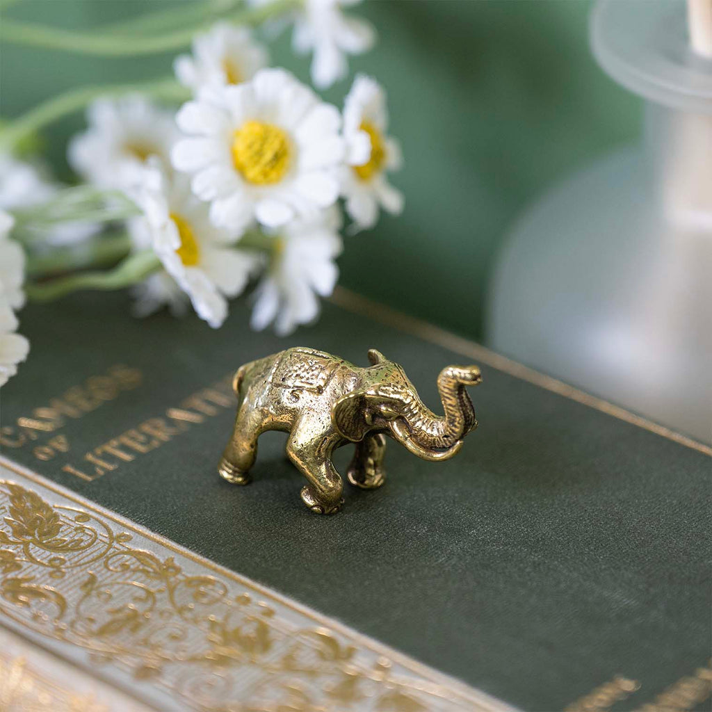 Mini Brass Elephant