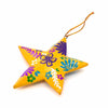 Painted Star Hanging Decoration-Siesta Crafts