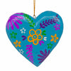 Painted Heart Hanging Decoration-Siesta Crafts