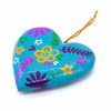 Painted Heart Hanging Decoration-Siesta Crafts