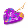 Painted Heart Hanging Decoration-Siesta Crafts