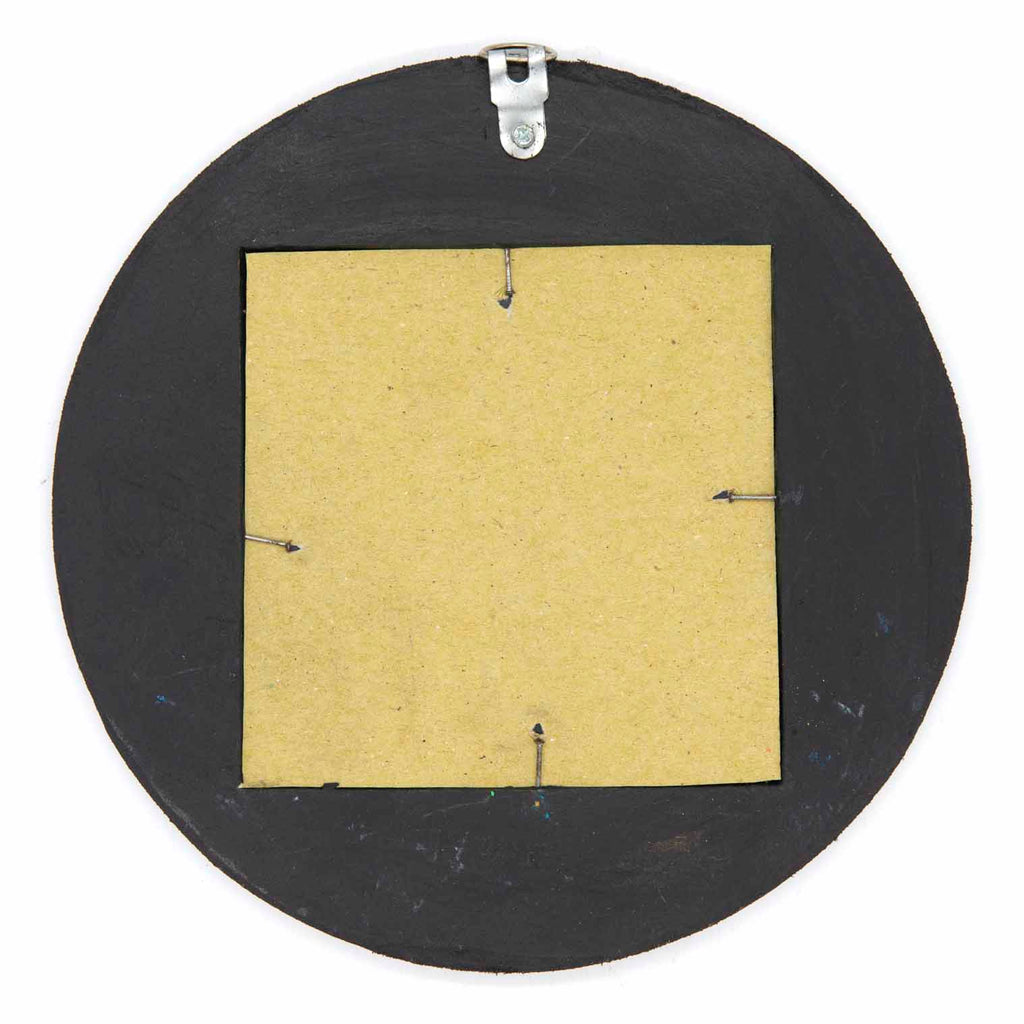 Dot Painted Mirror-Siesta Crafts