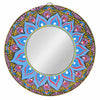 Dot Painted Mirror-Siesta Crafts