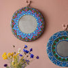 Dot Painted Mirror-Siesta Crafts
