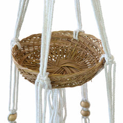 Macrame Double Basket Hanger-Siesta Crafts