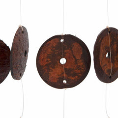 Driftwood Coconut Disc Windchime-Siesta Crafts