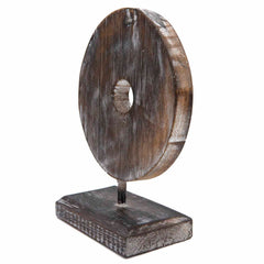 Tribal Style Coin on Stand-Siesta Crafts