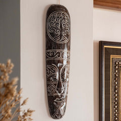 Celtic Style Hand Carved Mask-Siesta Crafts